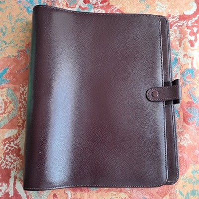 FILOFAX of England PROFI ORGANISER Echtleder. Burgund.