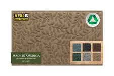 WaterHog Welcome Mat for Indoor/Outdoor, 3’ x 5’, Made in USA, Durab