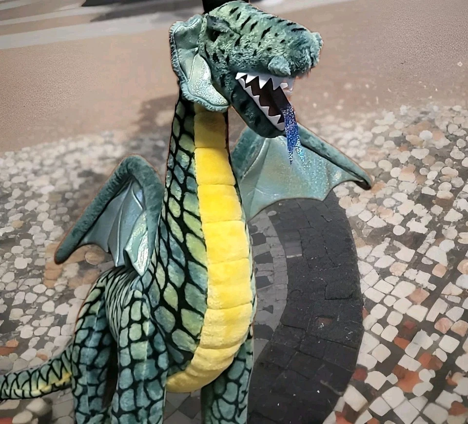 Melissa & Doug Dragón Alado Gigante Peluche Peluche Ojos de Plástico Foto 4 de 4