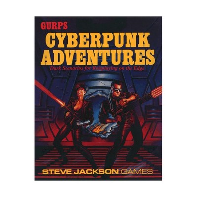 SJG GURPS Adventures Cyberpunk Adventures VG+