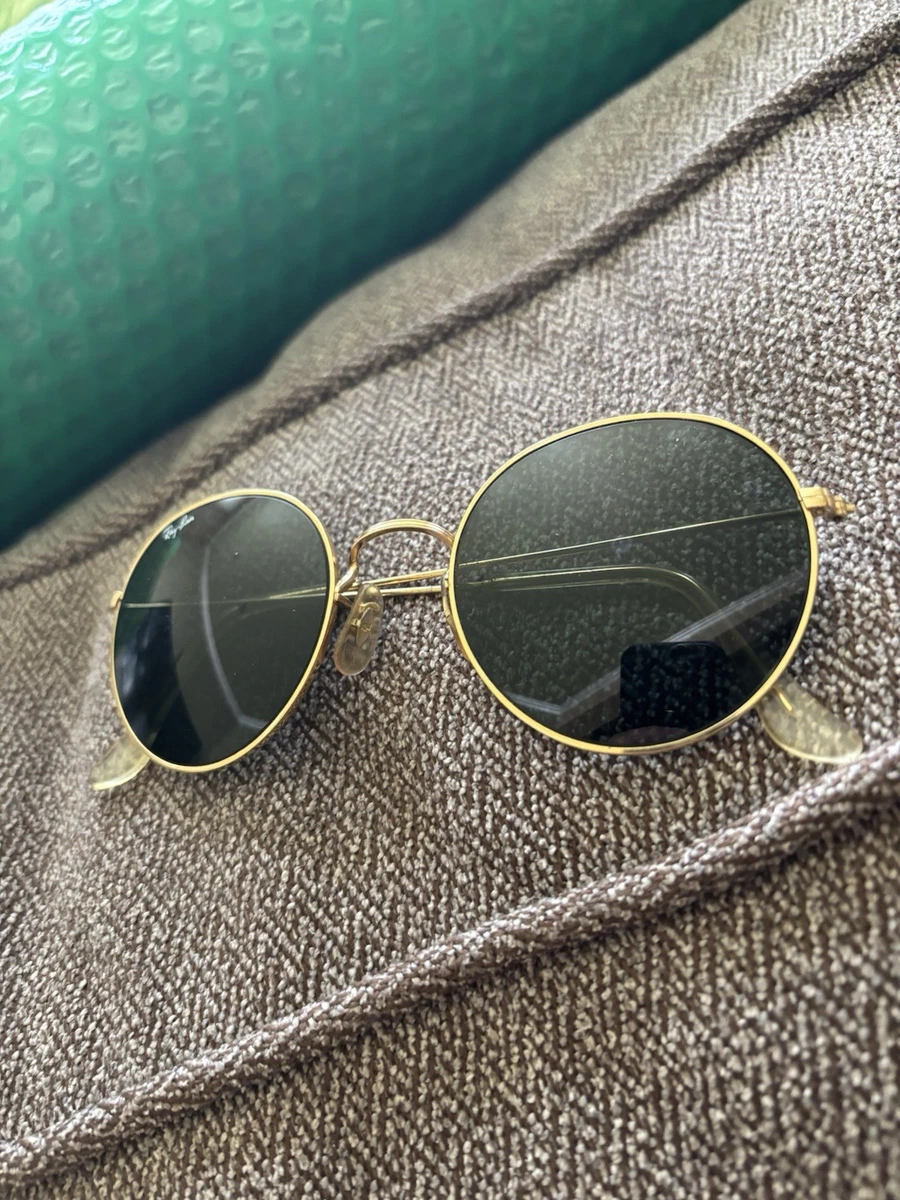 Ray-Ban Metal Frame Round Vintage Sunglasses for sale | eBay