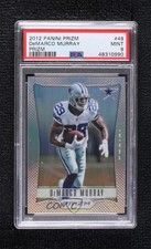 2012 Panini Prizm Silver Prizm DeMarco Murray #49 PSA 9 MINT ne4