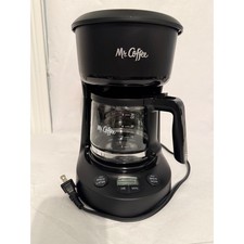 Mr Coffee 5 Cup Programmable Coffee Maker Bla...