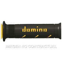 Griffe Domino Xm2 Super Soft Schwarz-Gelb Offen D 22 MM L 120-125 MM FüR