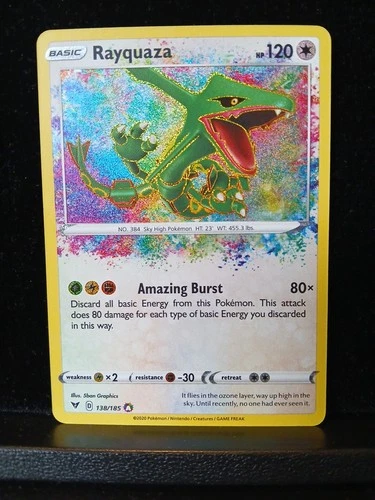 Rayquaza 138/185 Swsh04: Vivid Voltage Holo
