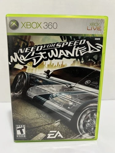 Need For Speed Most Wanted (Microsoft Xbox 360) CIB Complete Tested & Working