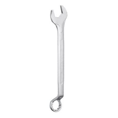 Combination Wrench, 28mm 12-Point Offset Box End and Angled Open End