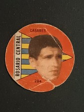 figurina Calciatori Fulbito 1964 #284 Casares Rosario Central Argentina