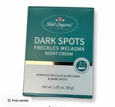 Sha's Dark Spots Freckles Melasma Night CreamMoisturizers Skin Repair Nourishin