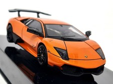 Hotwheels 1/43 - Lamborghini Murcielago LP 670-4 SV Orange Diecast Model Car
