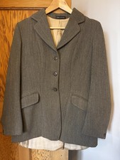 Ladies Caldene Wool Tweed Hunt / Show Jacket Size 36 Reg (8-10) New