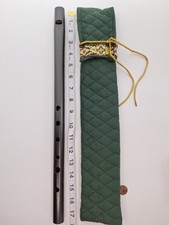Vintage Handmade Copper Tin Whistle Penny Flute Key of G 2004 Custom W/Sleeve