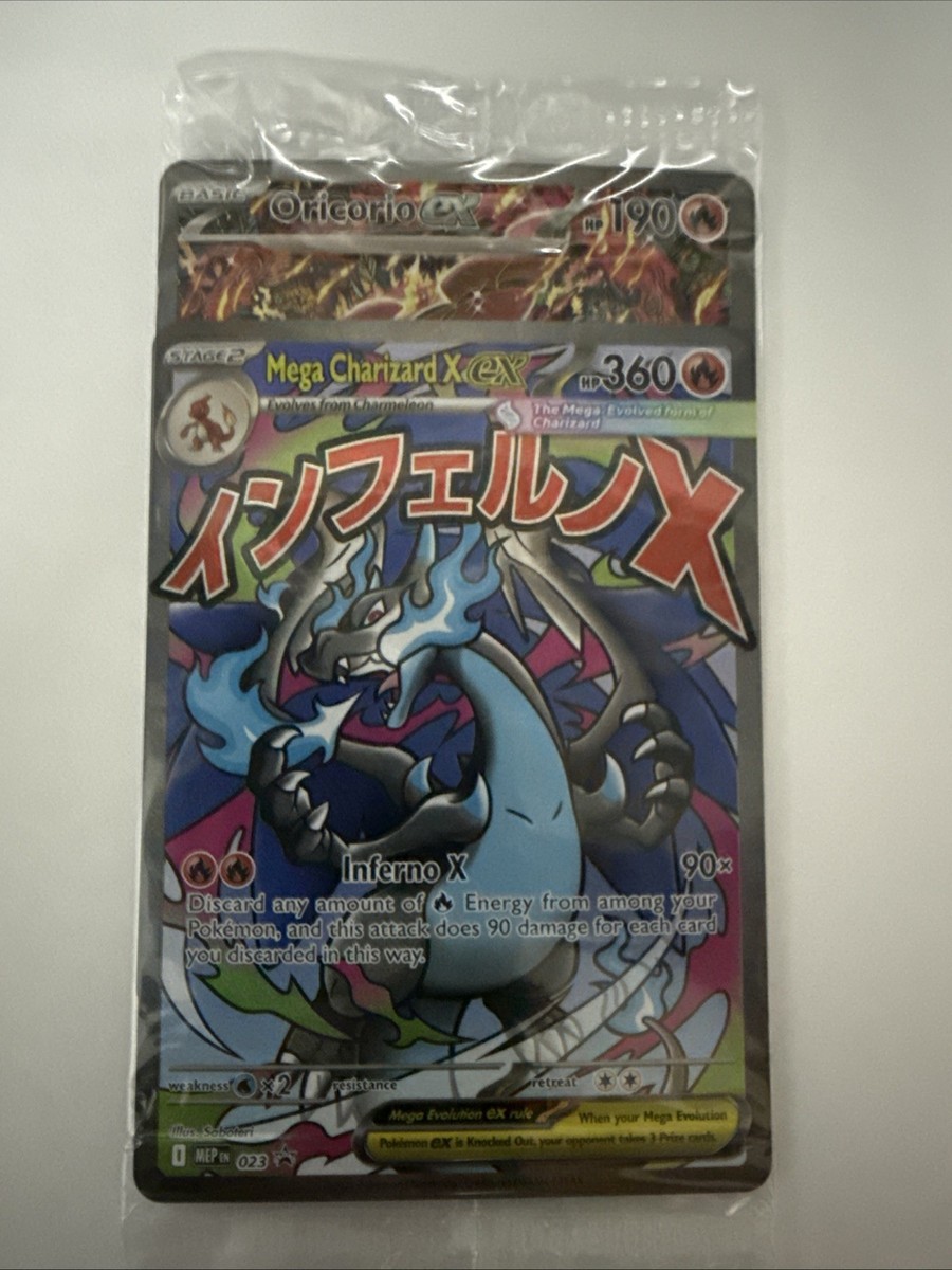 Pokemon Mega Charizard X ex 023 Oricorio ex 024 Phantasmal Flms