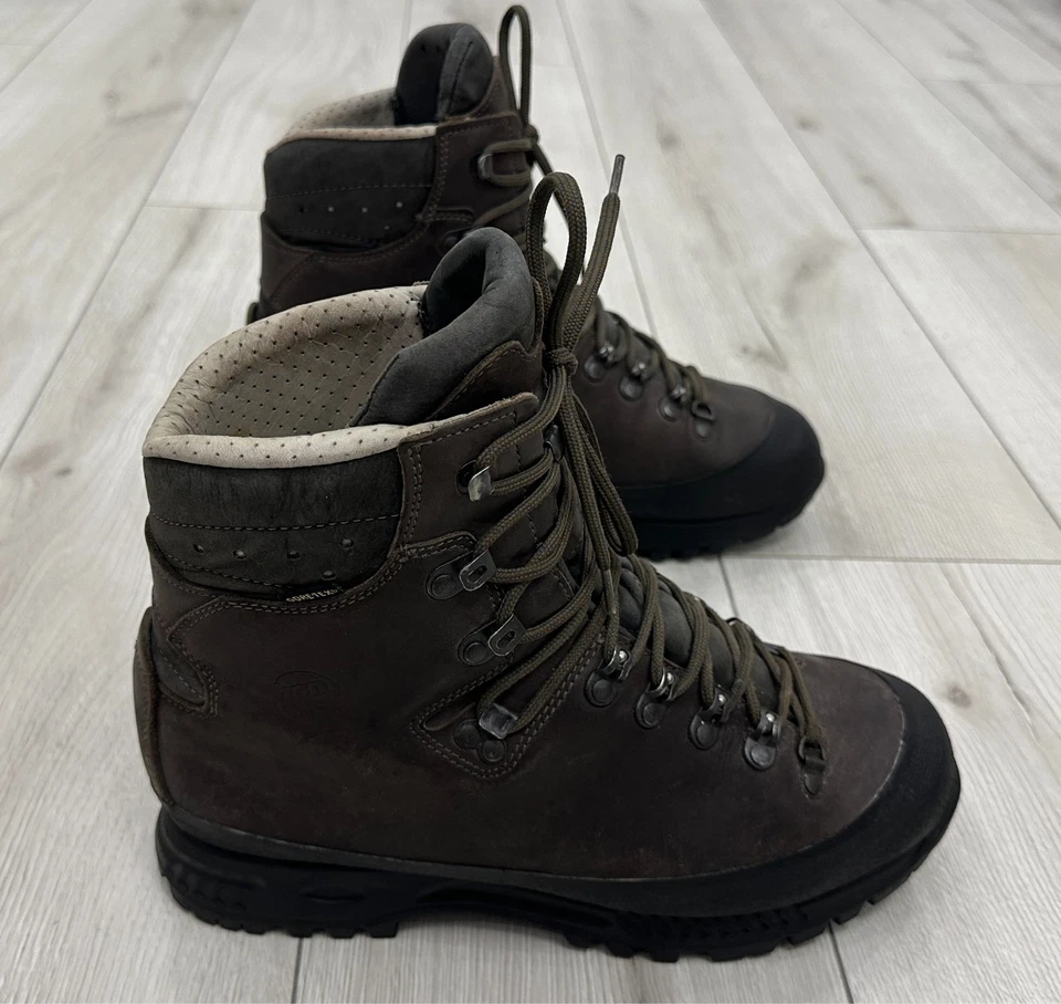 Hanwag Аляска широкий GTX ботинки мужской размер 10 коричневый Erde водонепроницаемый Gore-Tex туризм - Изображение 3 из 4