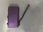Defencase Purple Clutch Bag Wallet All Leather  iPhone 11 and Up? New