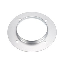 4" Duct Connector Flange, Metal Straight Pipe Exhaust Flange Duct Mounting Pl...