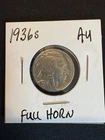1936 S Buffalo Nickel Full Horn Excellent Condition