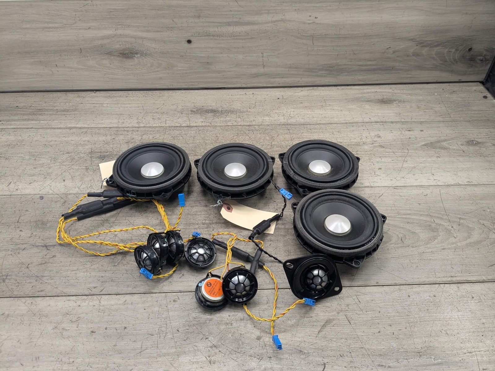 OEM BMW F30 F32 F33 F80 F82 M3 M4 Audio Sound System Speaker SET HARMAN KARDON