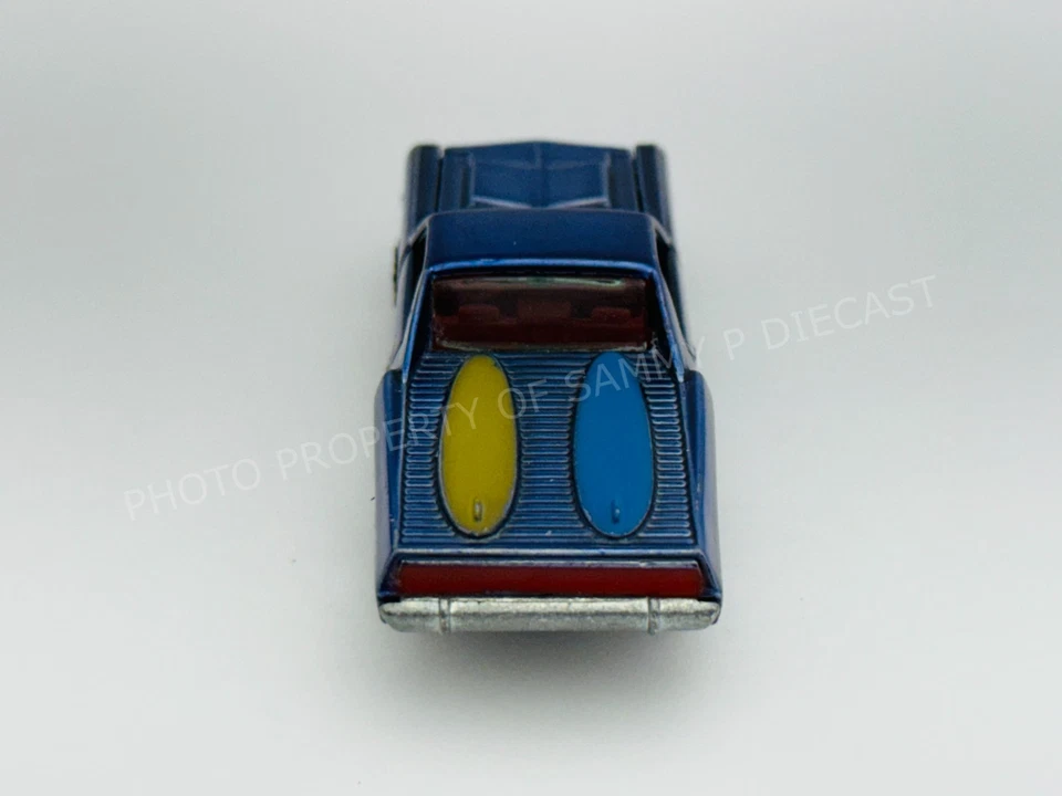 Johnny Lightning Topper Redline PERSONALIZADO EL CAMINO Interior Azul Rojo ¡Muy Bonito!!! Foto 4 de 4