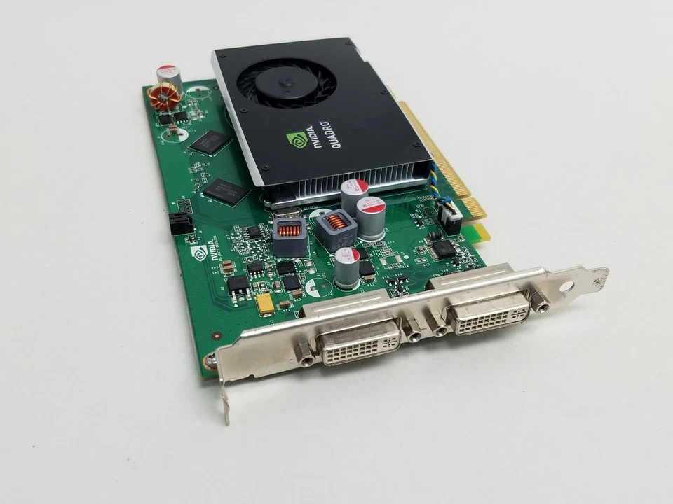 Lot of 2 Nvidia Quadro FX 380 256 MB GDDR3 PCI Express x16 Desktop Video Card - Image 2 of 3