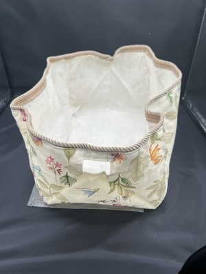   Longaberger Sort & Store Paper Bin Liner Only   Botanical Fields   NIP   