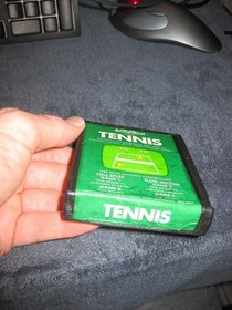 Tennis W/ Box + Manual ATARI 2600 1981 Activision Game Cartridge CIB