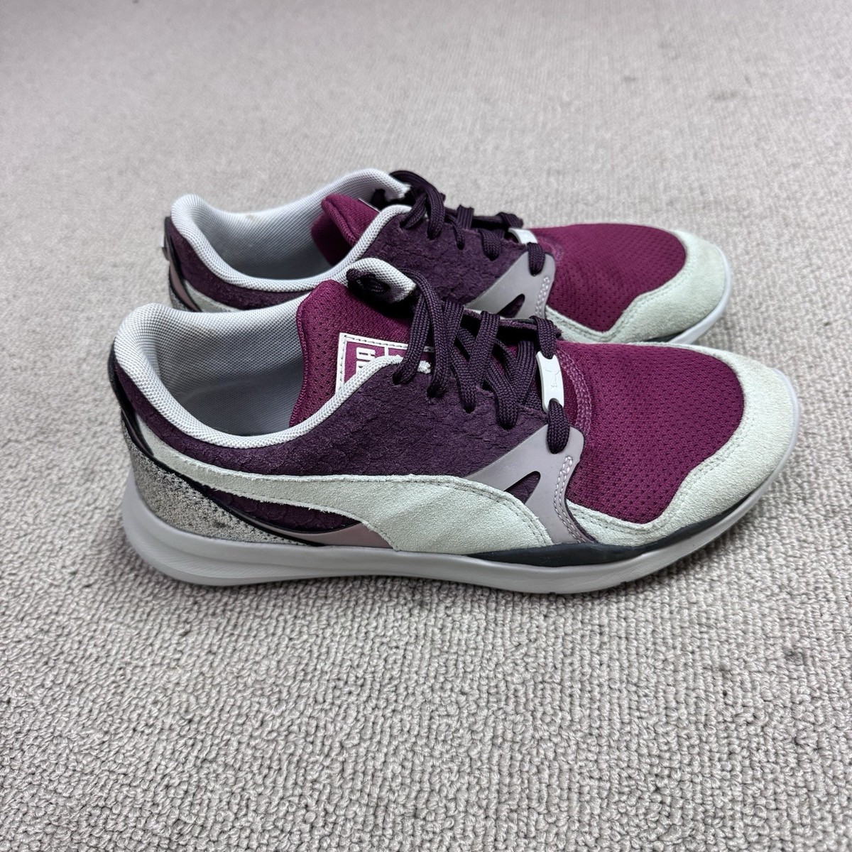 Puma Duplex Evo Sneakers Red Lace Up Women’s Size