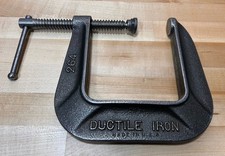 Vintage - NOS Brink & Cotton 264 Deep Throat C-Clamp 4" Ductile Iron “Rare” 🇺🇸