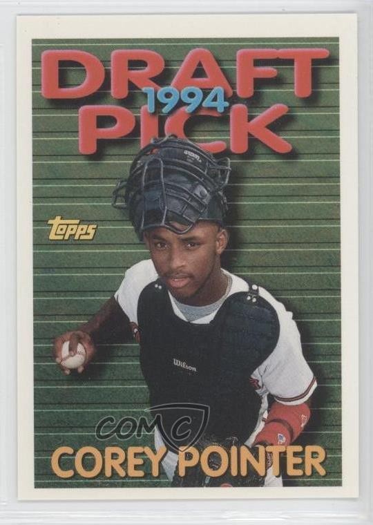 1994 Topps Traded Box Set Corey Pointer #98T 11pj