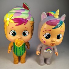 2 Cry Babies Dolls Dreamy the Unicorn and Bab...
