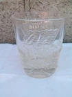 Antique UNION FOR EVER CIVIL WAR FLINT WHISKEY GLASS BUMPER TO THE FLAG