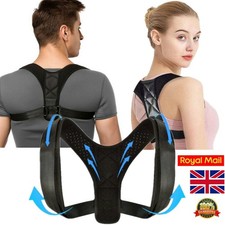 Adjustable Back Posture Corrector Brace for Spine Support, Shoulder Alignment