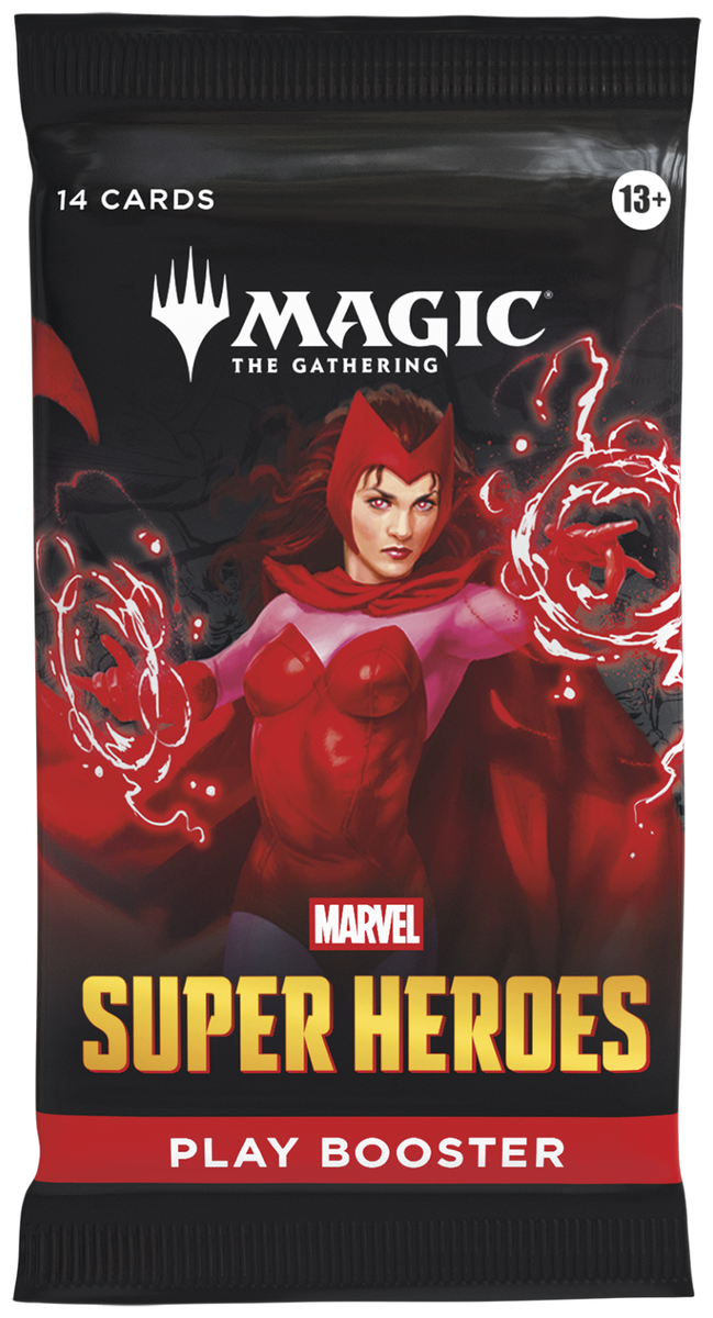 Magic the Gathering Marvel Super Heroes Play Booster Packs (3