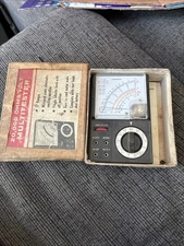 Vintage Radio Shack Tandy Micronta 20,000 OHMS/VOLT Multitester 22-046 UNTESTED