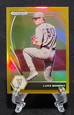2021 Panini Prizm Draft Picks Luke Murphy Gold Prizm #/10 #PDP110 Angels