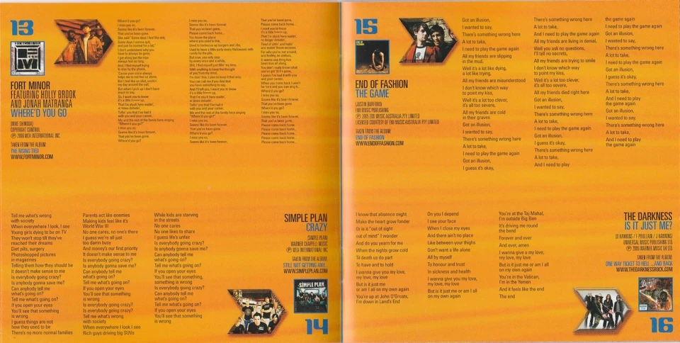 Used CD 100% Hits Best of 2006 2 DISC SET  EMI  Very Good condition - Image 4 of 4