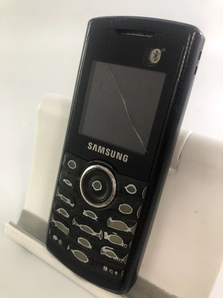 Samsung GT-E2121B Vintage Retro Mobile Phone Black Unlocked Not Working, photo 2 of 5