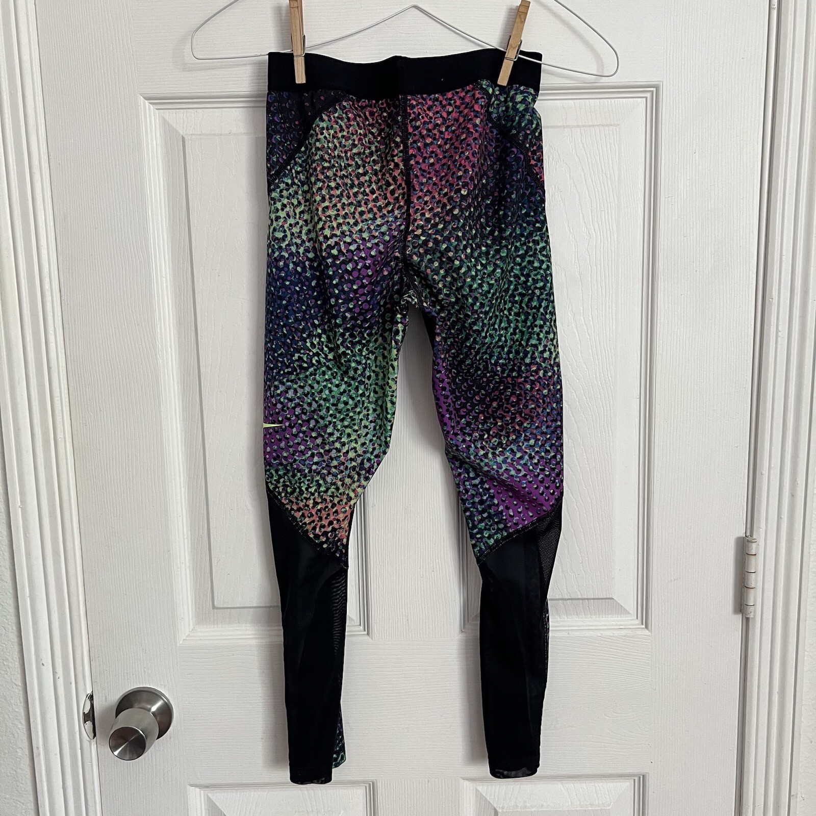 Nike Pro Hypercool Multicolor Print, Black Sheer … - image 4