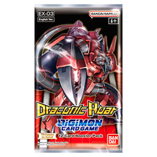 EX-03 Draconic Roar Booster Packs - Digimon Card Game [New & Sealed]