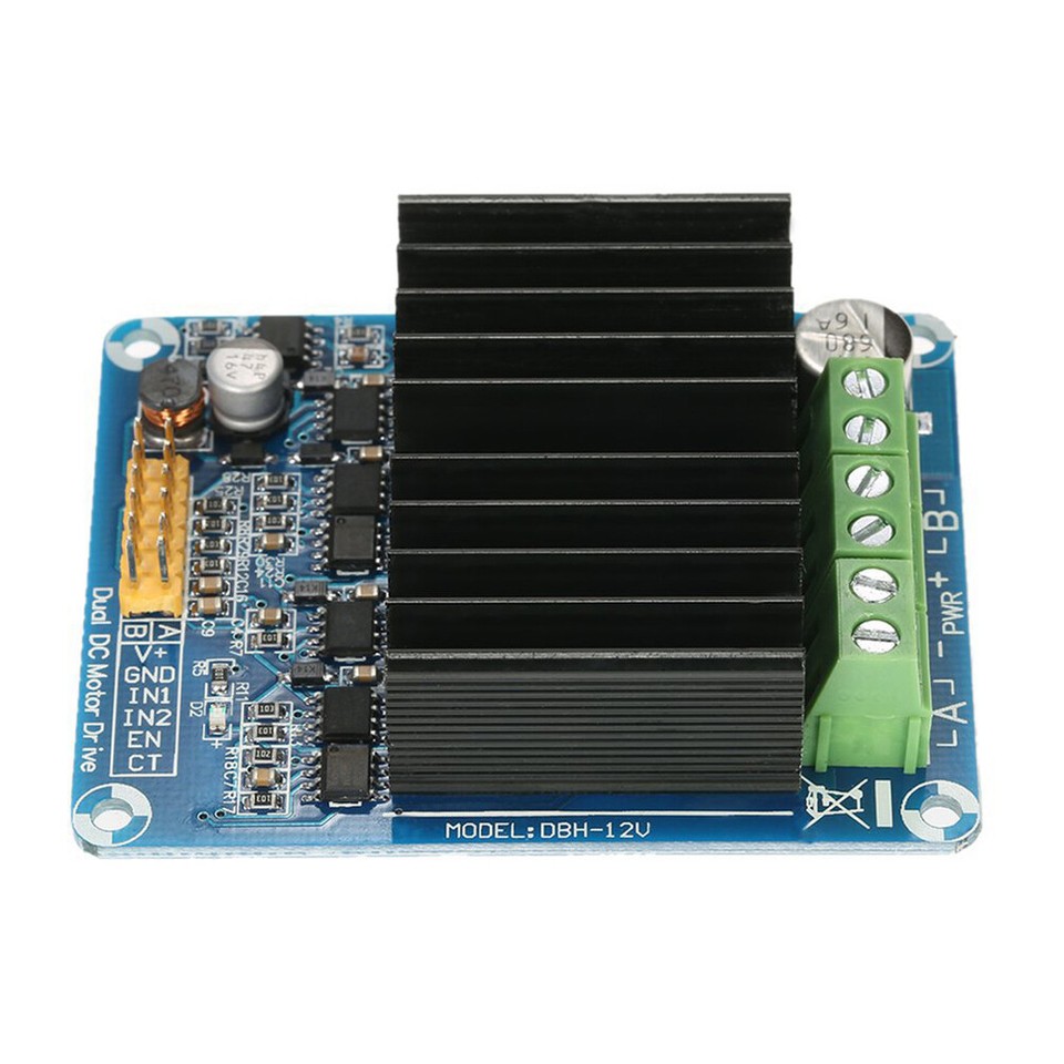 Breaded Mct Module Dual Channel Motor Driver Module Bread Board Controller H Bridge 30A ...