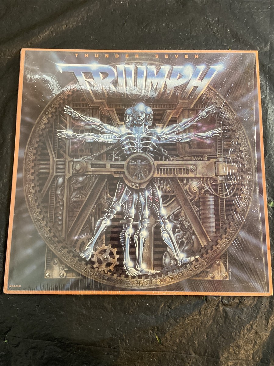 Triumph Thunder Seven Vinyl Record 1984 MCA Records 5537