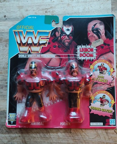 Hasbro WWE WWF 1992 the Legion of Doom Blue Card S...