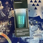 Disney World Parks 2024 Starbucks Mickey Ornament Keychain Holiday Cold Cup NEW