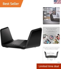 Nighthawk AX6600 WiFi 6 Router - Hassle-Free Smart Setup with Parental Controls