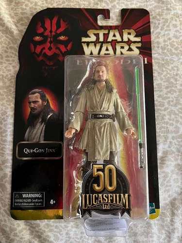 Qui Gon Jinn Black Series 50th Anniversary Star Wars Action Figure