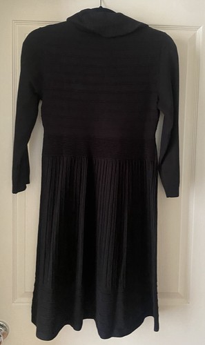 INC International Concepts Sweater Dress Size M Black - Picture 7 of 7