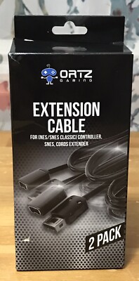 Ortz Gaming 10 ft Extension Cables 2 Pack New In Box