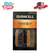Duracell CopperTop AAA Alkaline Batteries PowerBoost Batteries All-Purpose 40 ct