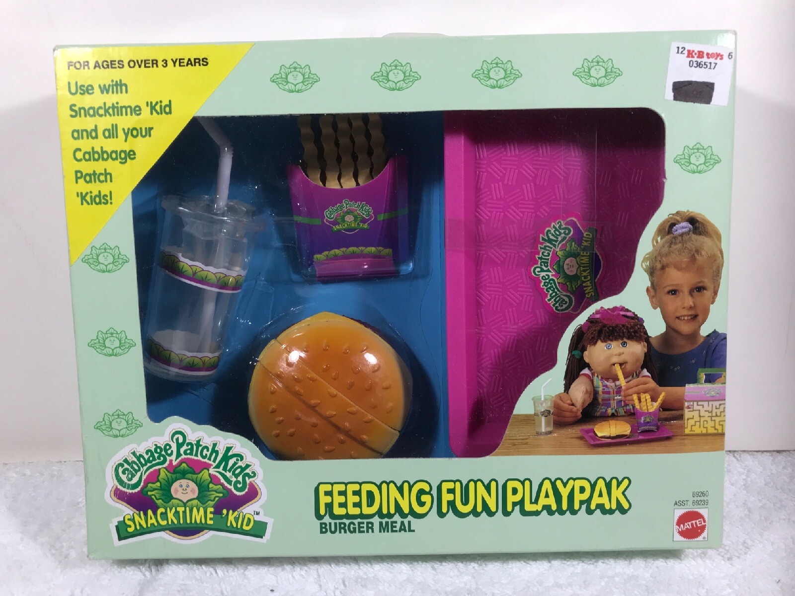 cabbage patch snacktime kid for sale