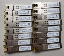 Lot of 16 Solid Optics GLC-T-SO Transceivers